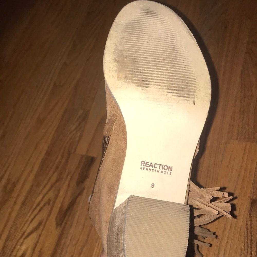 Suede Fringe Booties - Picture 5 of 5